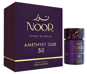 Amethyst Oud 30 by NOOR perfume bottle