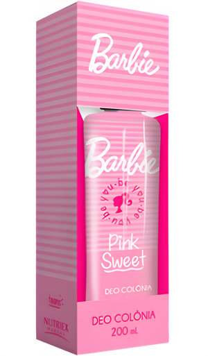 Barbie Fashion Teens Pink Sweet by Nutriex perfume bottle