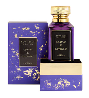 Leather & Lavender by Sorvella Perfume perfume bottle