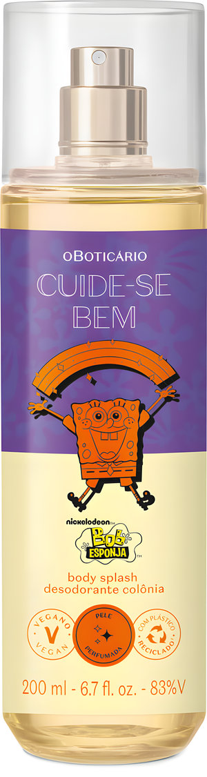 Cuide-Se Bem Bob Esponja by O Boticário perfume bottle