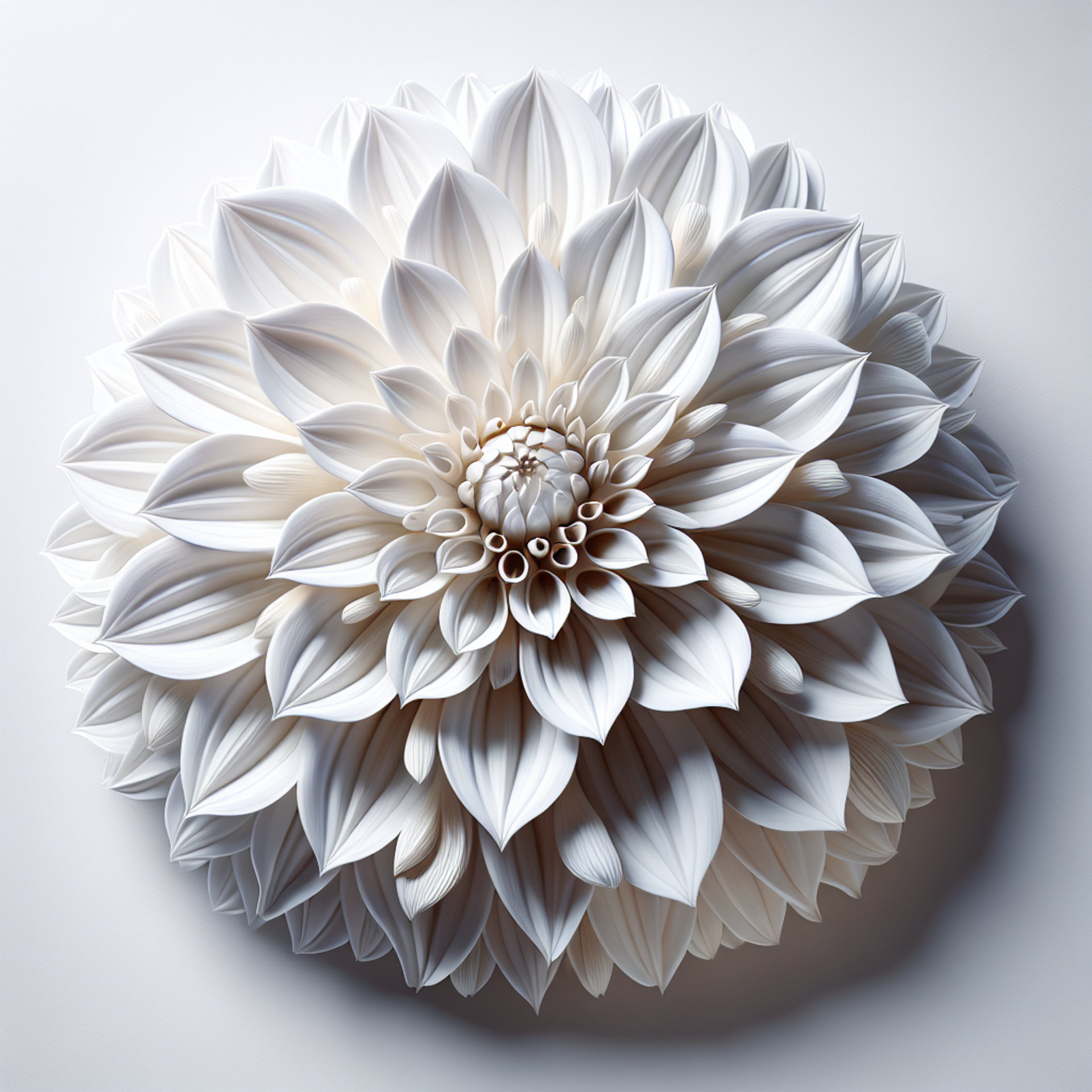 Picture of White Dahlia note
