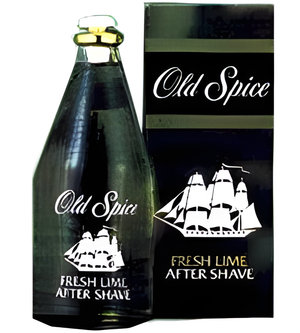 Old Spice Lime by Shulton Company perfume bottle