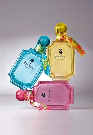 Wink by Lilly Pulitzer perfume bottle