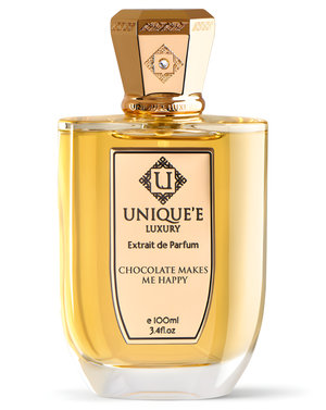 Chocolate Makes Me Happy by Unique'e Luxury perfume bottle