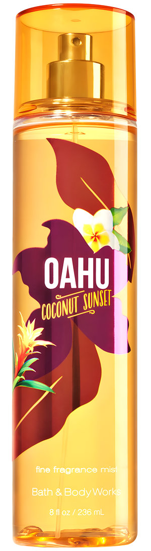 Oahu Coconut Sunset by Bath & Body Works perfume bottle