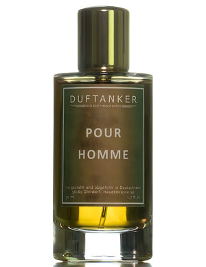 Pour Homme by MGO Duftanker perfume bottle