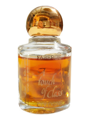 A Touch of Class by Faberge perfume bottle