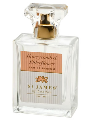 Honeycomb & Elderflower by St James Of London perfume bottle