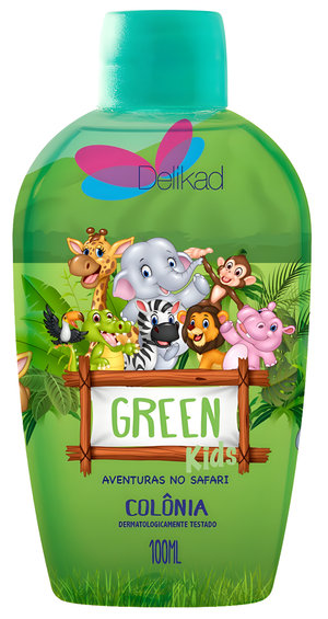 Aventuras No Safari Green Kids by Delikad perfume bottle