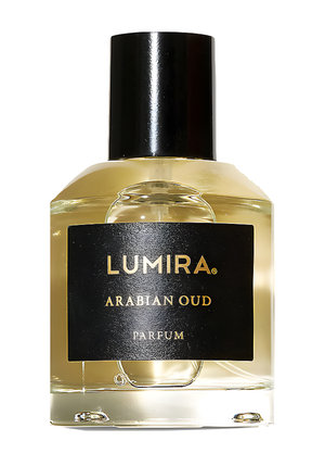 Arabian Oud Parfum by Lumira perfume bottle