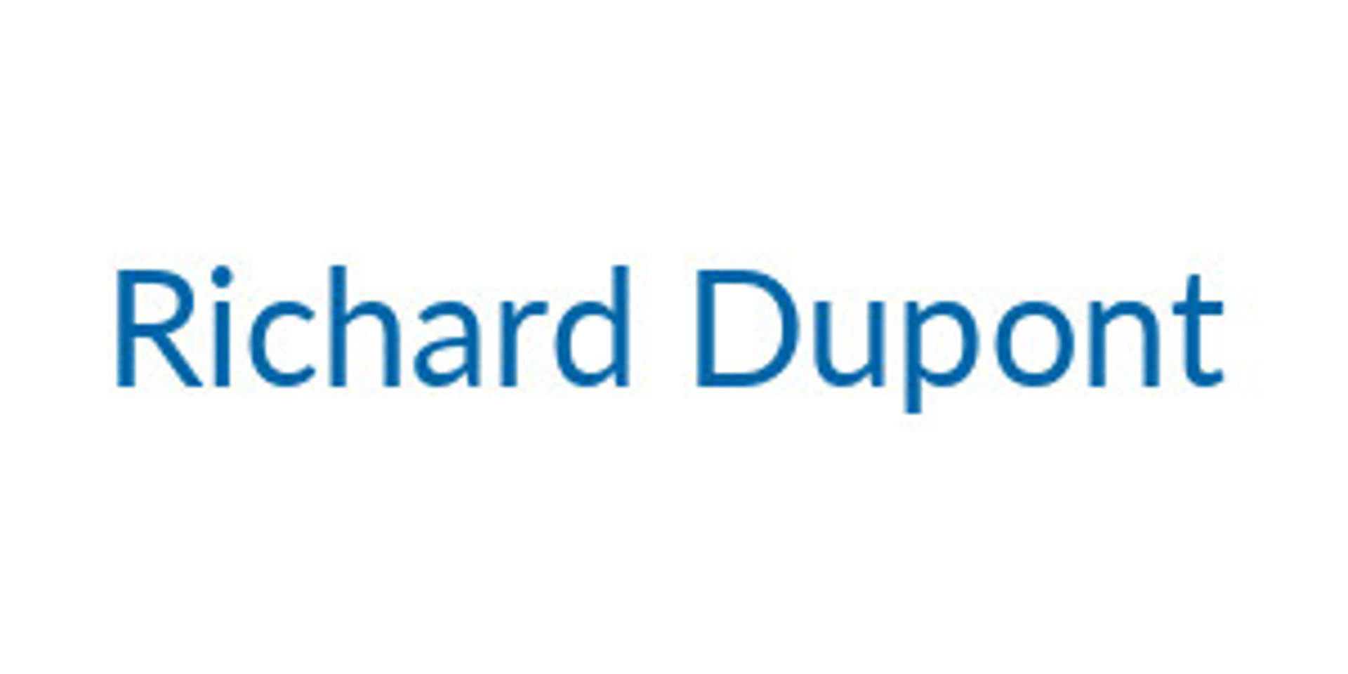 Picture of Richard Dupont brand