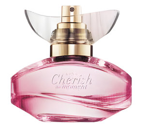 Cherish the Moment by Avon perfume bottle