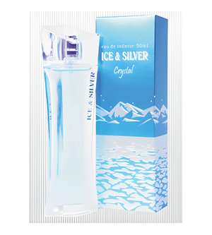 Ice & Silver Crystal by Parfums Louis Armand perfume bottle