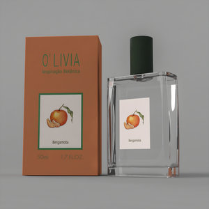 Bergamota by O'Livia Inspiração Botânica perfume bottle