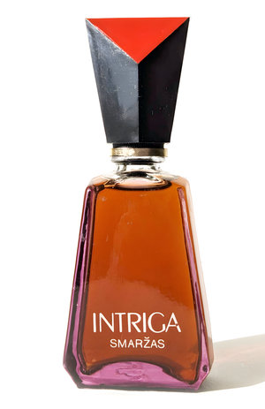 Intriga by Dzintars perfume bottle