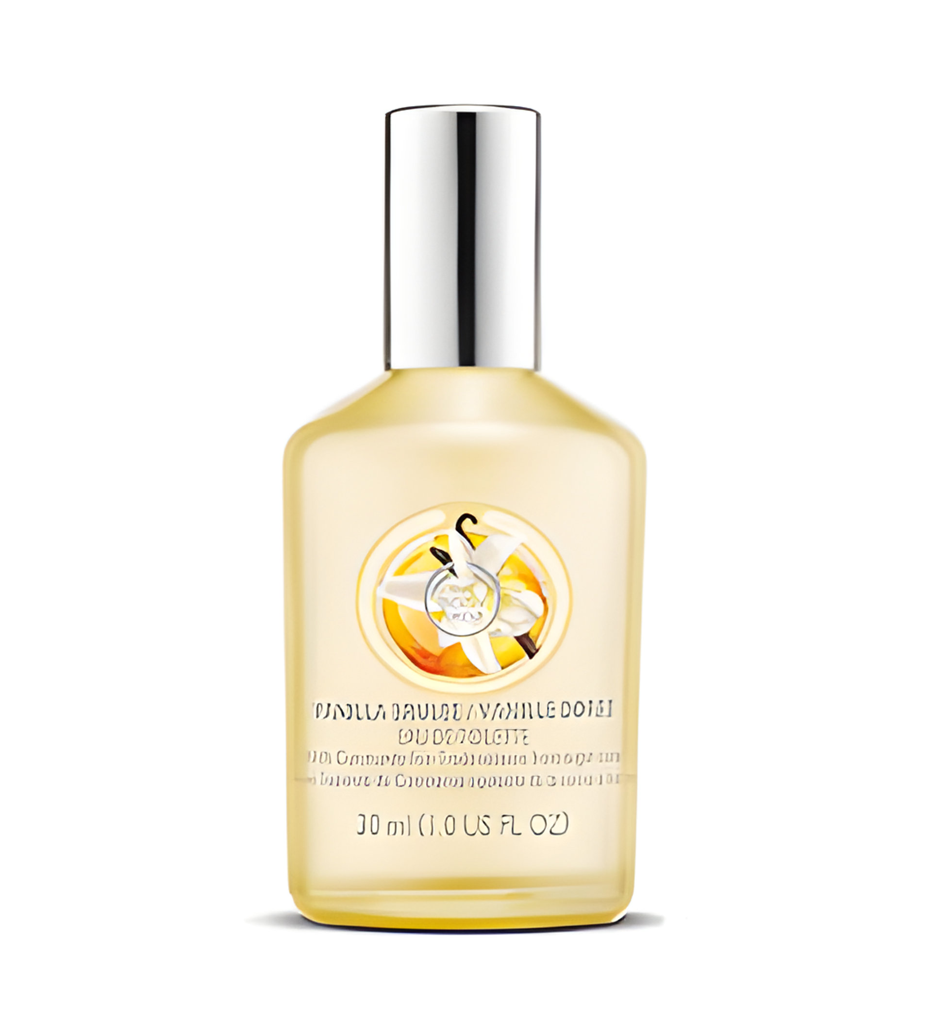 Vanilla Brulee by The Body Shop perfume bottle