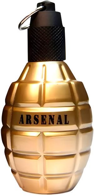Arsenal Gold by Gilles Cantuel perfume bottle