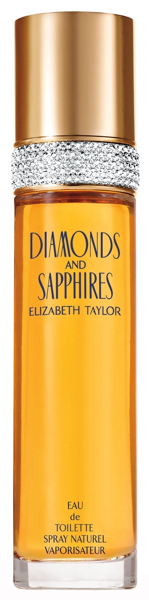 Diamonds and Sapphires by Elizabeth Taylor perfume bottle