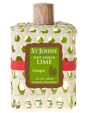West Indian Lime Cologne by St. Johns perfume bottle