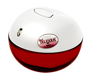 DKNY Red Delicious Men by Donna Karan perfume bottle