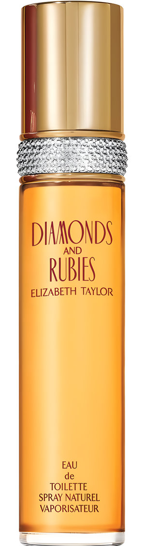Diamonds and Rubies by Elizabeth Taylor perfume bottle