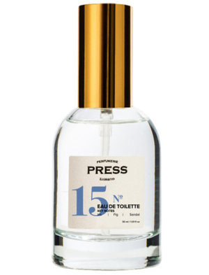 No. 15 by Press Gurwitz Perfumerie perfume bottle
