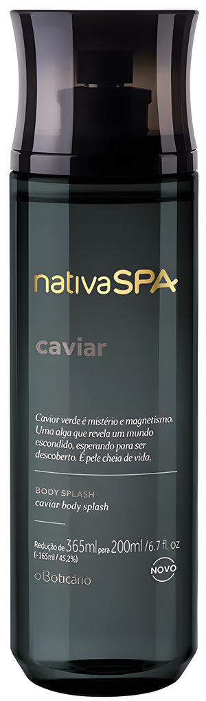 Caviar by O Boticário perfume bottle