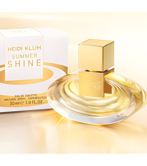 Summer Shine by Heidi Klum perfume bottle