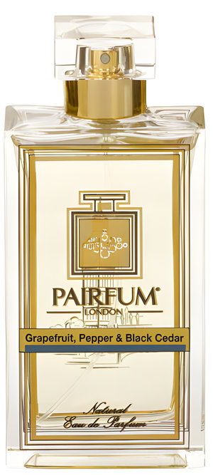 Grapefruit, Pepper & Black Cedar by Pairfum London perfume bottle