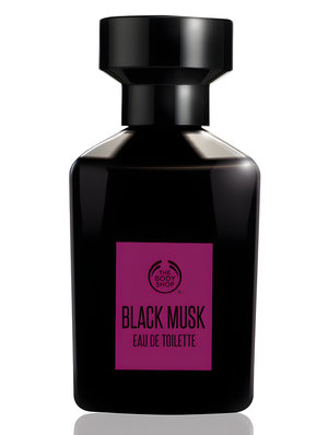 Black Musk by The Body Shop perfume bottle