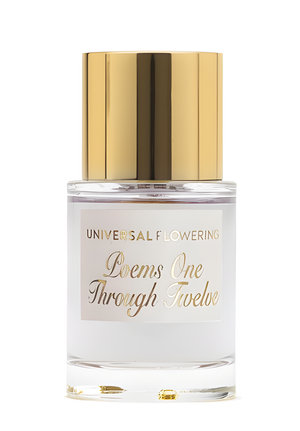 Poems One Through Twelve by Universal Flowering perfume bottle