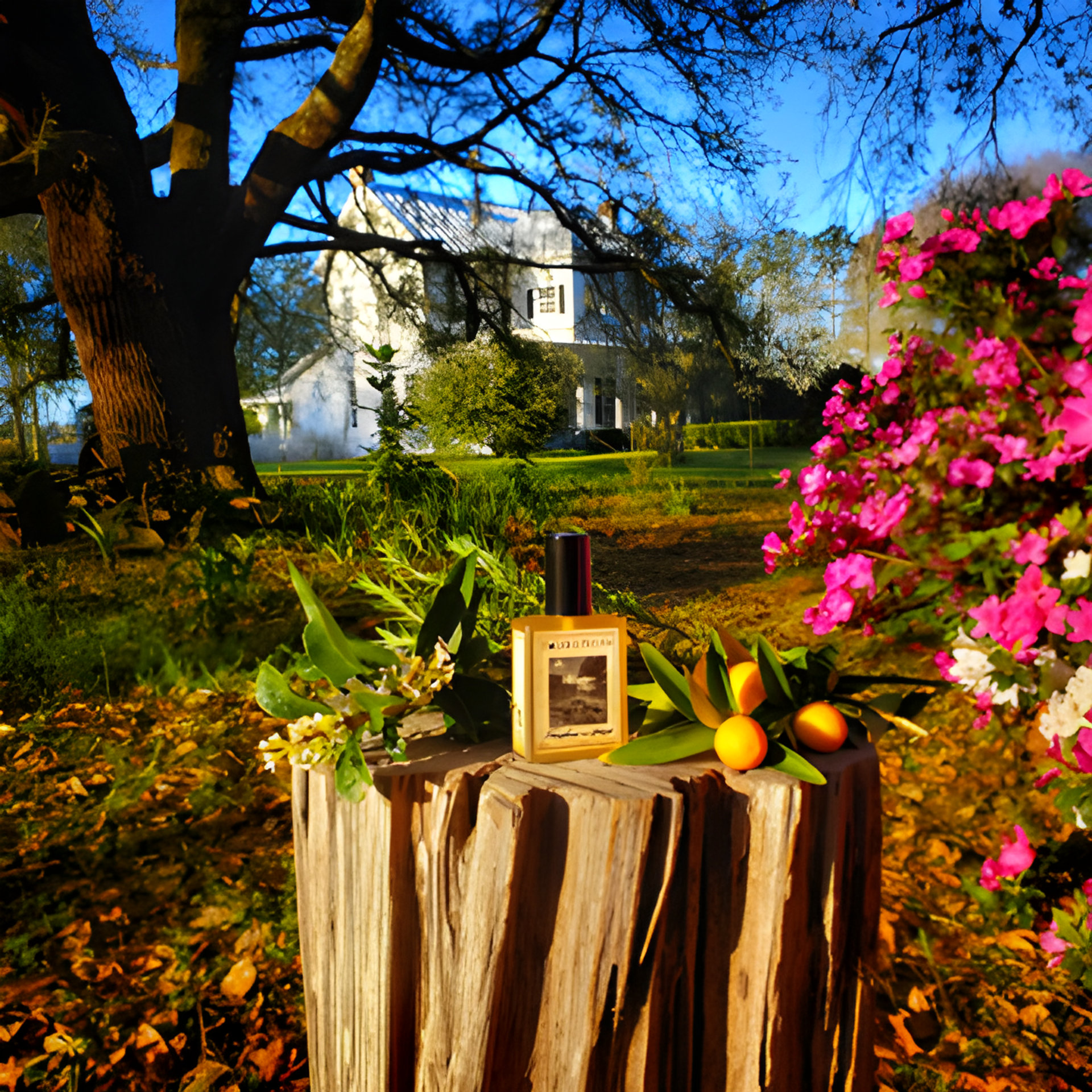 Picture of Farmhouse in Spring fragrance
