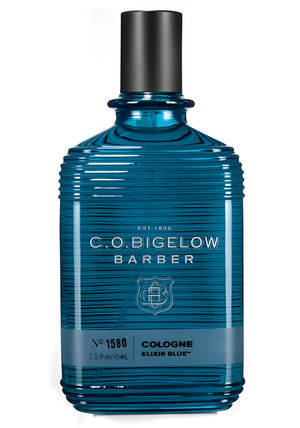 Barber Cologne Elixir Blue by C.O.Bigelow perfume bottle