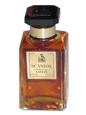 Scandal by Lanvin perfume bottle