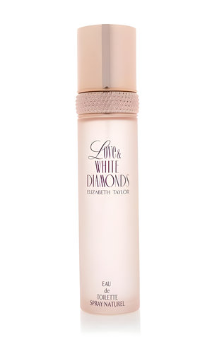 Love & White Diamonds by Elizabeth Taylor perfume bottle