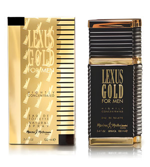 Lexus Gold by Christine Darvin perfume bottle