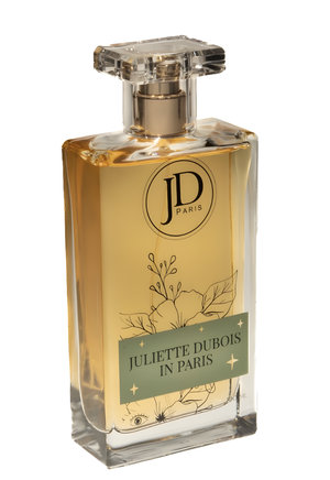 Juliette Dubois in Paris by July St Barthelemy perfume bottle