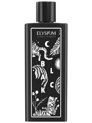 Black by Elysium perfume bottle