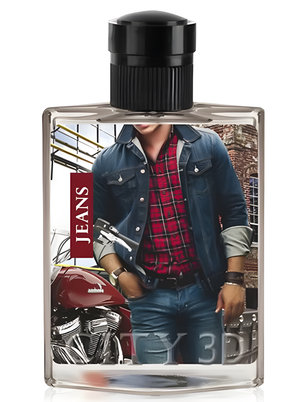City 3D Jeans Original by City perfume bottle