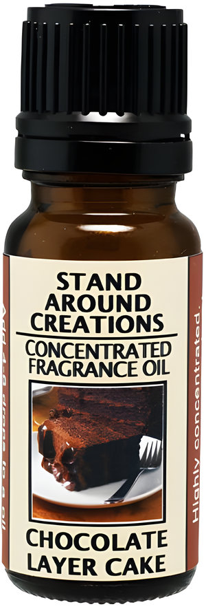 Chocolate Layer Cake by Stand Around Creations perfume bottle