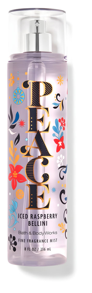 Peace Iced Raspberry Bellini by Bath & Body Works perfume bottle