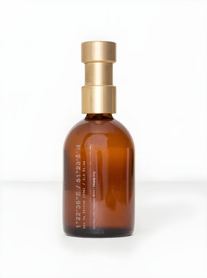 1° 22’ 36”E / 51° 23’ 5”N by Haeckels perfume bottle