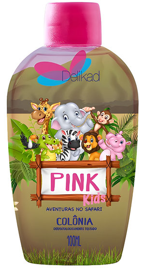 Aventuras No Safari Pink Kids by Delikad perfume bottle