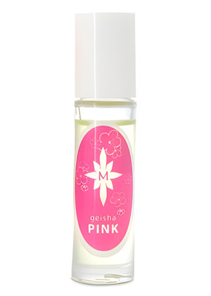 Geisha Pink Roll-on Perfume Oil by Aroma M perfume bottle