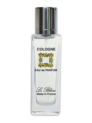 Cologne by Le Blanc perfume bottle