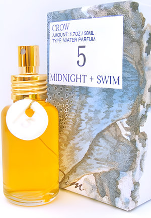 No. 5 Midnight + Swim by Crow perfume bottle