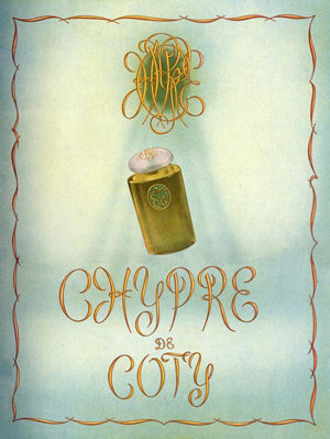Chypre by Coty perfume bottle