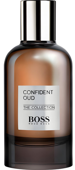 The Collection Confident Oud by Hugo Boss perfume bottle