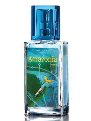 Amazonia for Him by Oriflame perfume bottle