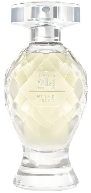 214 Musk & Cedro by O Boticário perfume bottle